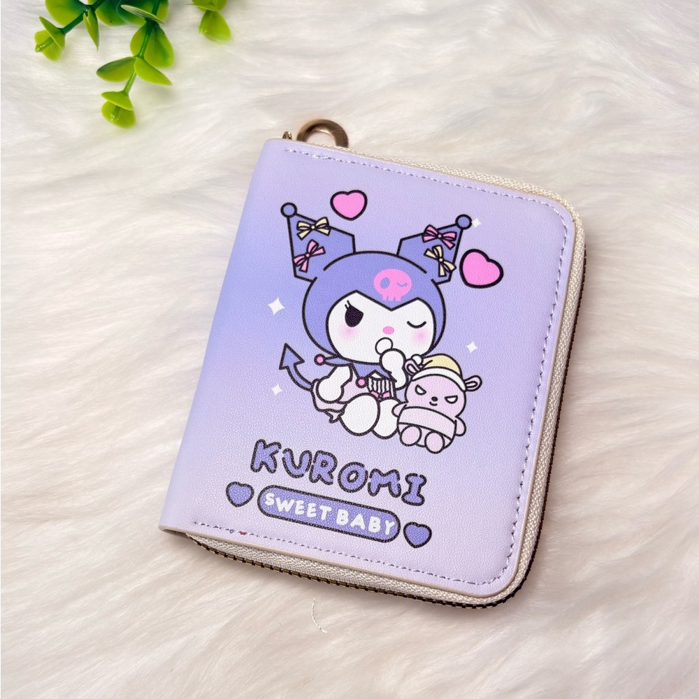 Kuromi Character‎ Zippy Wallet